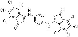 වර්ණක-කහ -110-අණුක-ව්යුහය