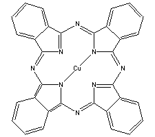 වර්ණක-නිල් -15-3-අණුක-ව්යුහය